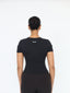 Cloud Fitted Tee - Black