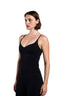 Tone Curve Tank Top - Black